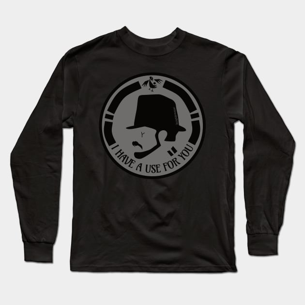 Devil in Black Long Sleeve T-Shirt by iseasilyamused